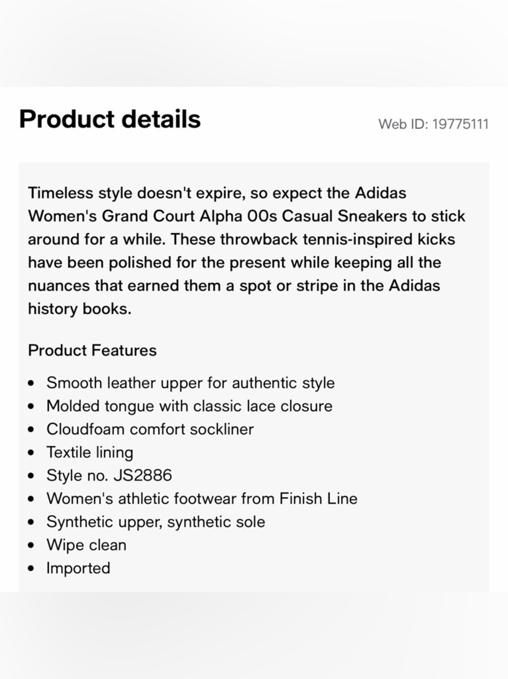 Adidas Grand Court Alpha 00s, NWT ($140)! - Picture 11 of 11